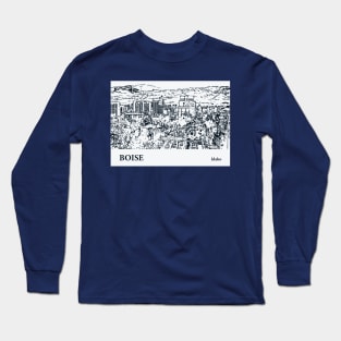 Boise - Idaho Long Sleeve T-Shirt